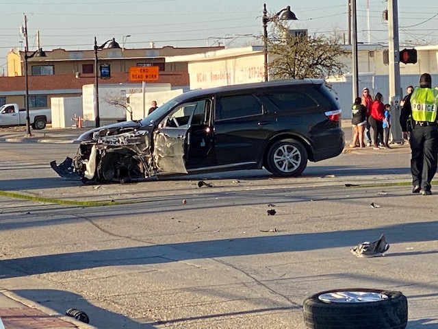 Three Vehicle Crash N. Chadbourne at 19th.  (LIVE! Photo/Yantis Green) Three Vehicle Crash N. Chadbourne at 19th.  (LIVE! Photo/Yantis Green)