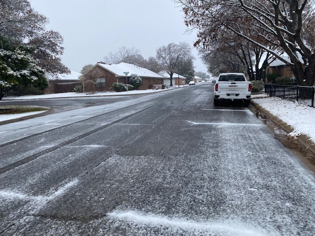 San Angelo snow Jan. 2021 (LIVE! Photo/Yantis Green) San Angelo snow Jan. 2021 (LIVE! Photo/Yantis Green)