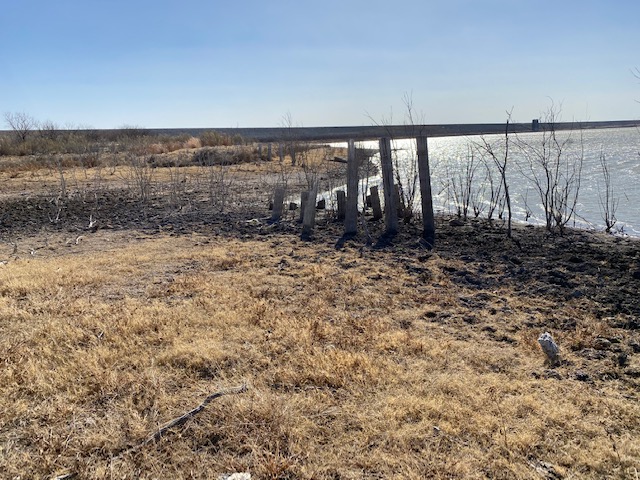 Wooden Train Trestle Remains San Angelo State Park (LIVE! Photo/Yantis Green)