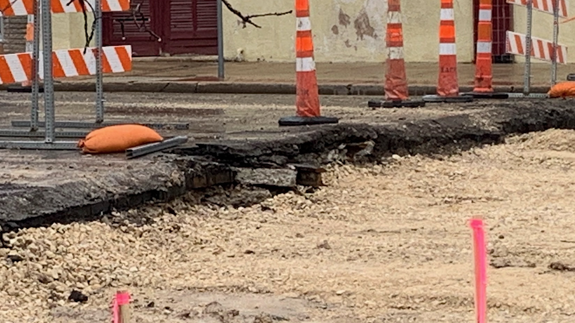 Railway Being Removed in Downtown San Angelo