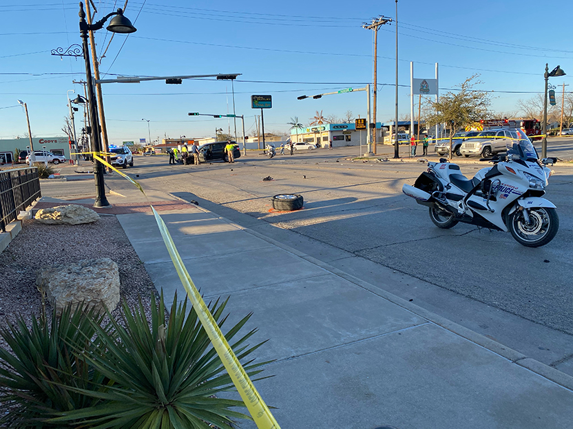 Three Vehicle Crash N. Chadbourne at 19th.  (LIVE! Photo/Yantis Green) Three Vehicle Crash N. Chadbourne at 19th.  (LIVE! Photo/Yantis Green)