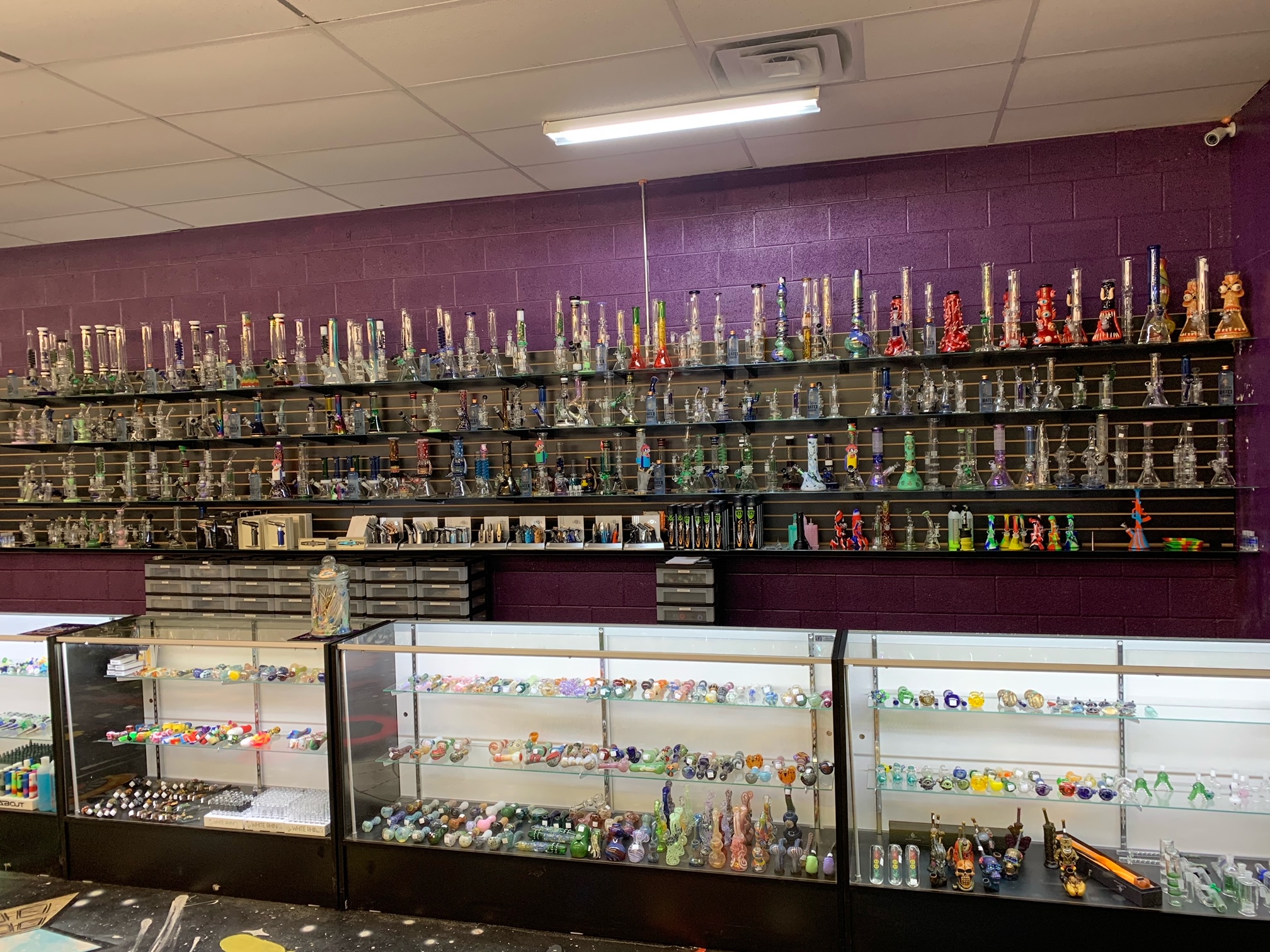 Inside of Lifted Smoke and Vape