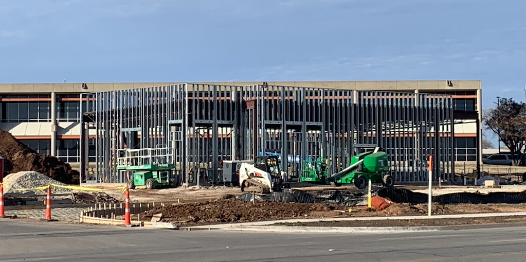 Construction of Texas Burger