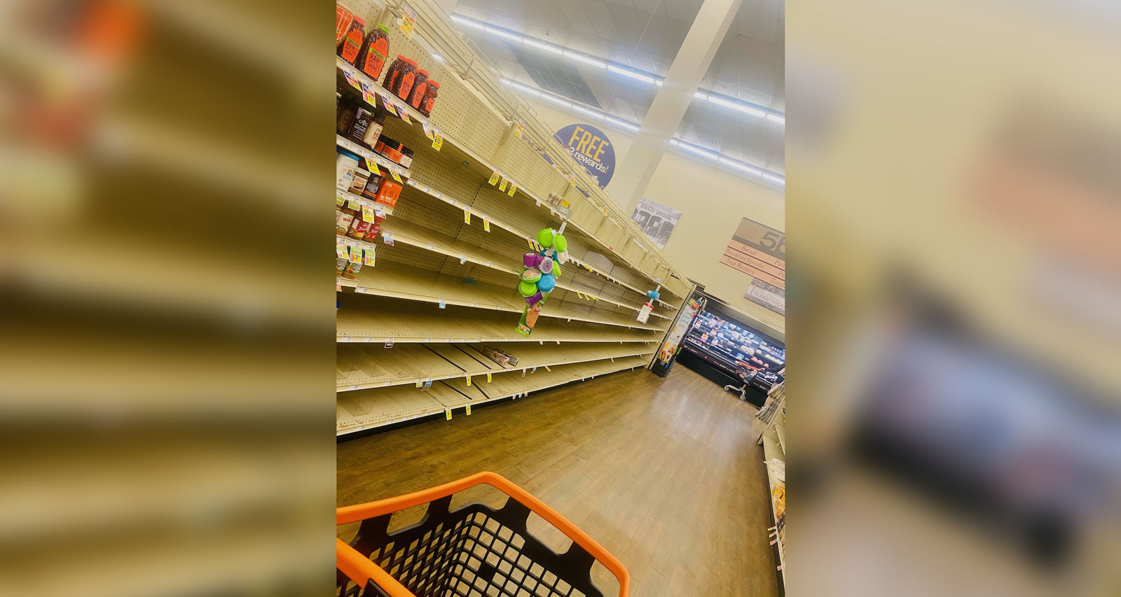 Empty Shelves at Market Street, 3121 Sunset Dr, San Angelo