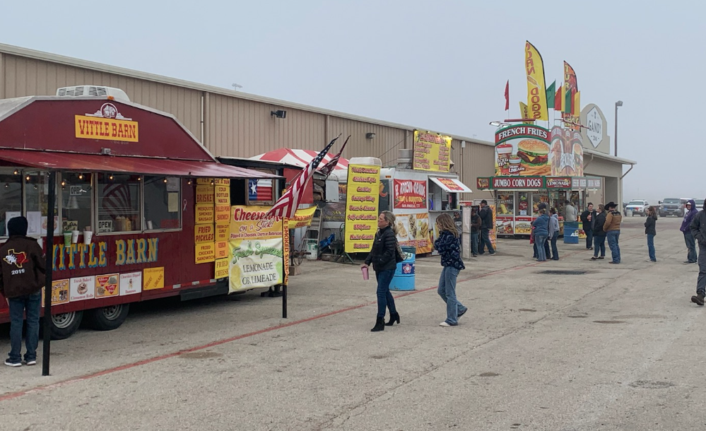 Carnival Food at the Livestock Show Carnival Food at the Livestock Show