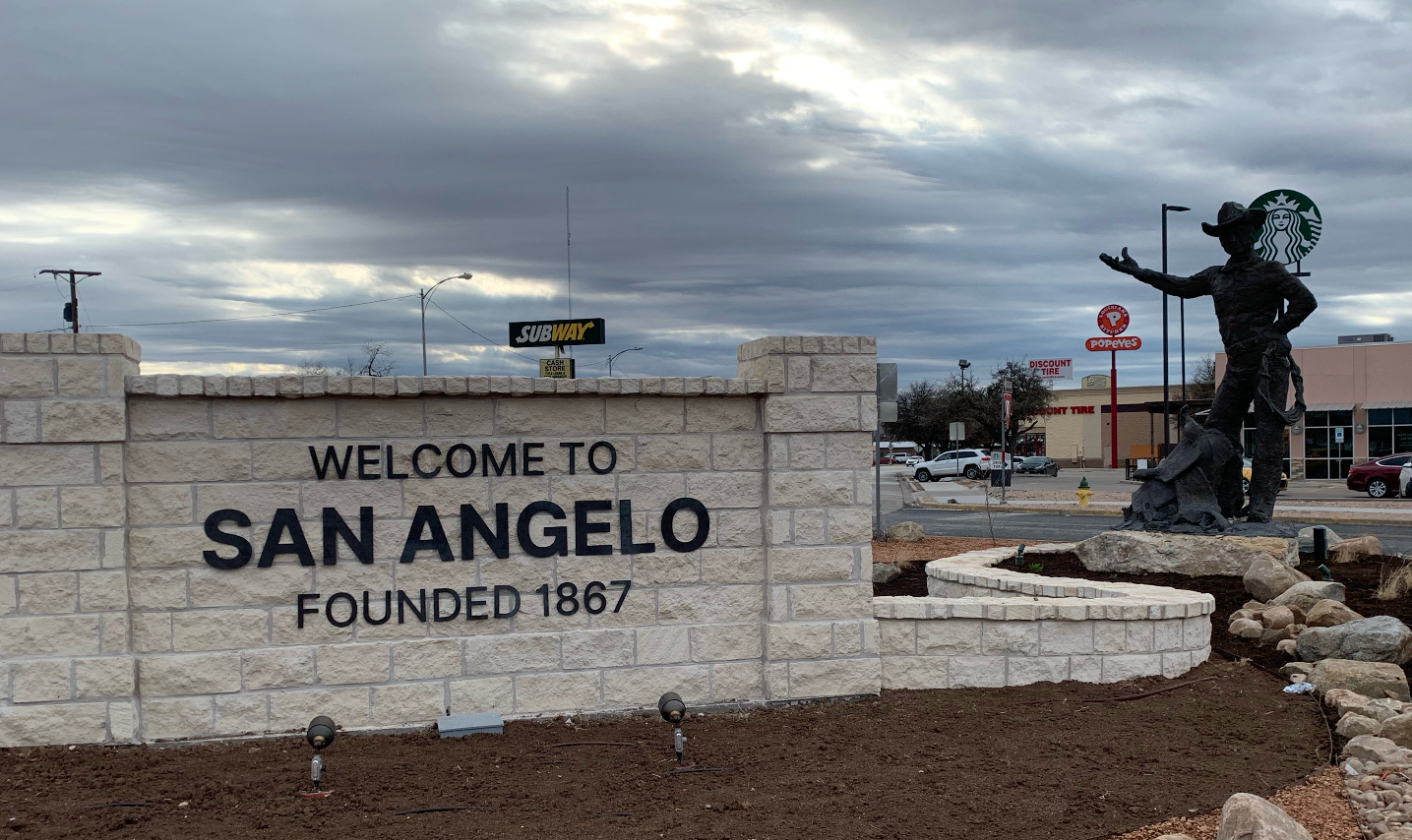 Welcome to San Angelo Signs at N. Bryant and 3rd St.