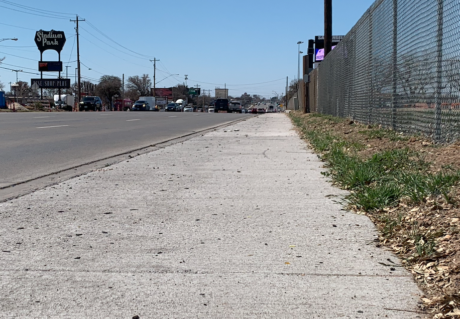 New Sidewalks Installed on Knickerbocker Rd.