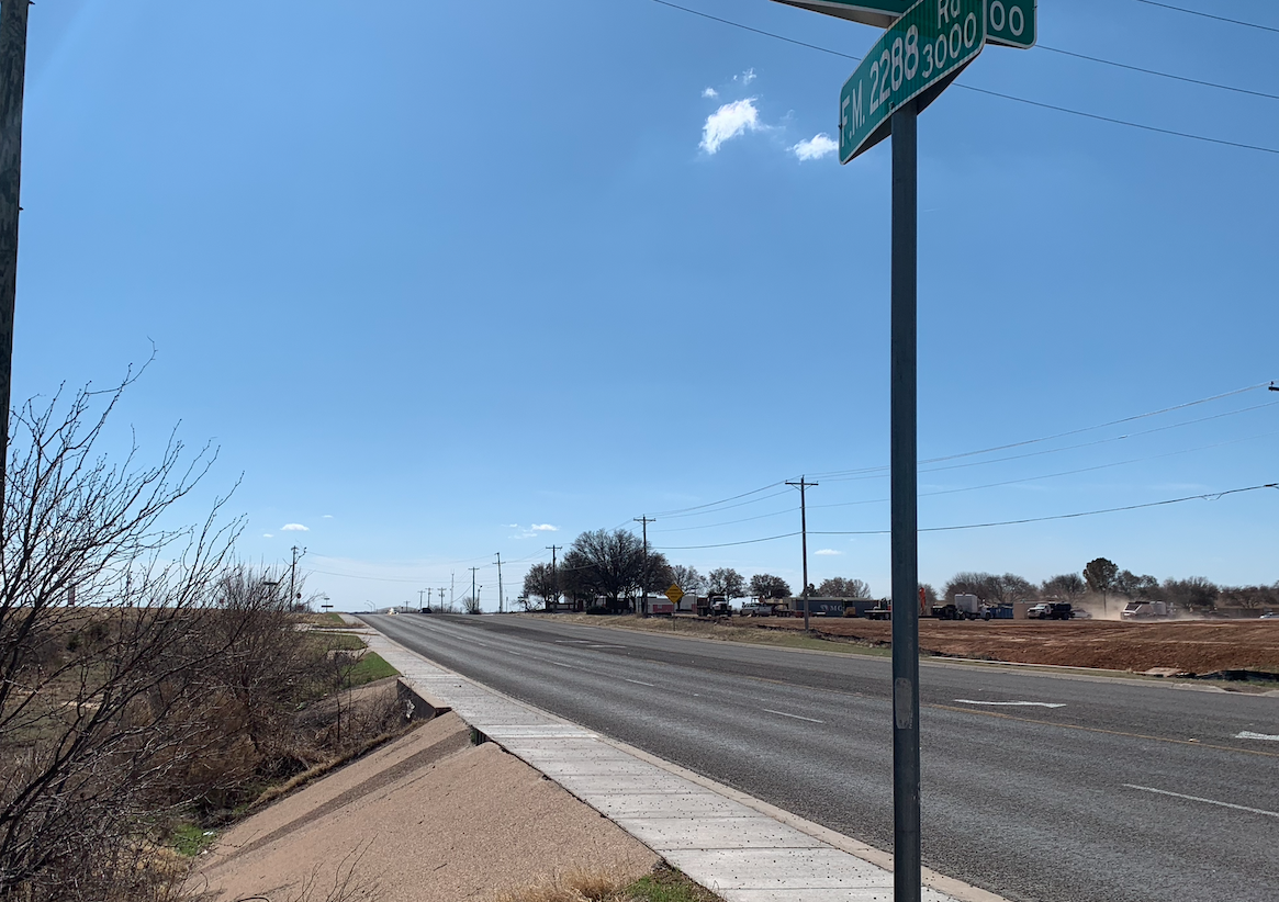 New Sidewalks Installed on FM 2288