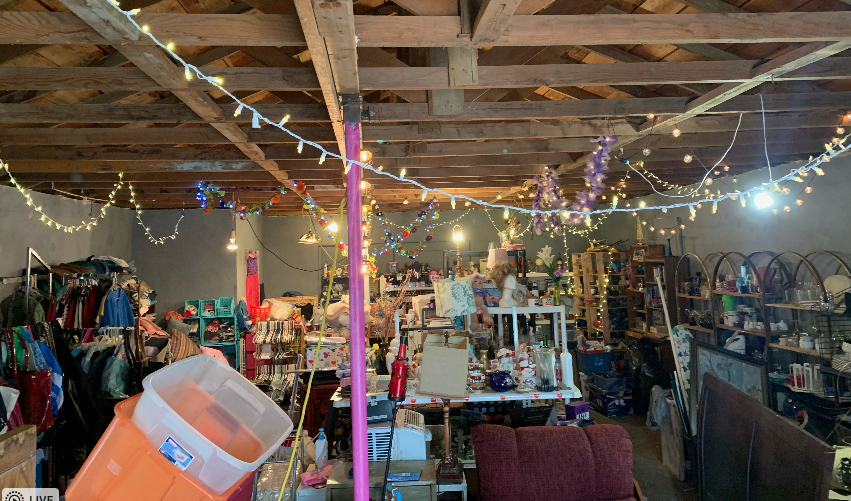 Inside the Flea Market at 2822 MLK Blvd.