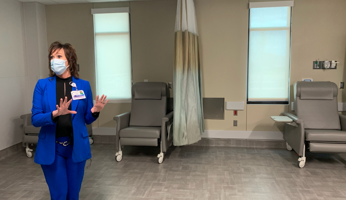 Traci Watkins Inside the Dialysis Room