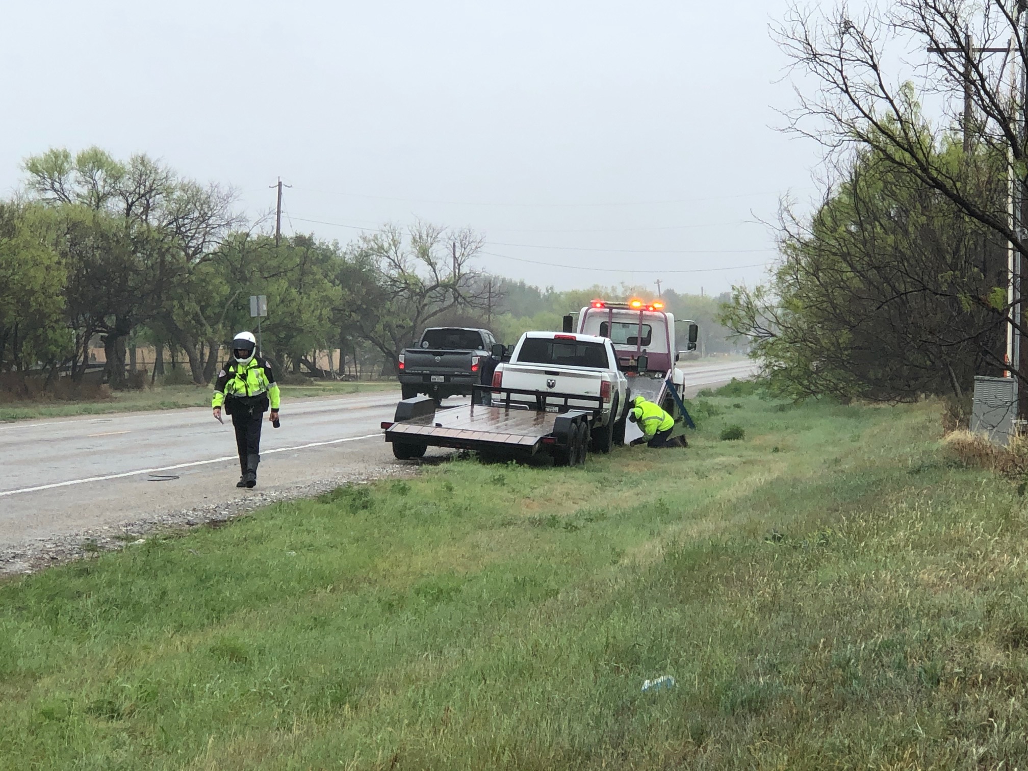 Pregnant Woman Injured in High Speed Crash (LIVE! Photo/Sonia Ramirez)