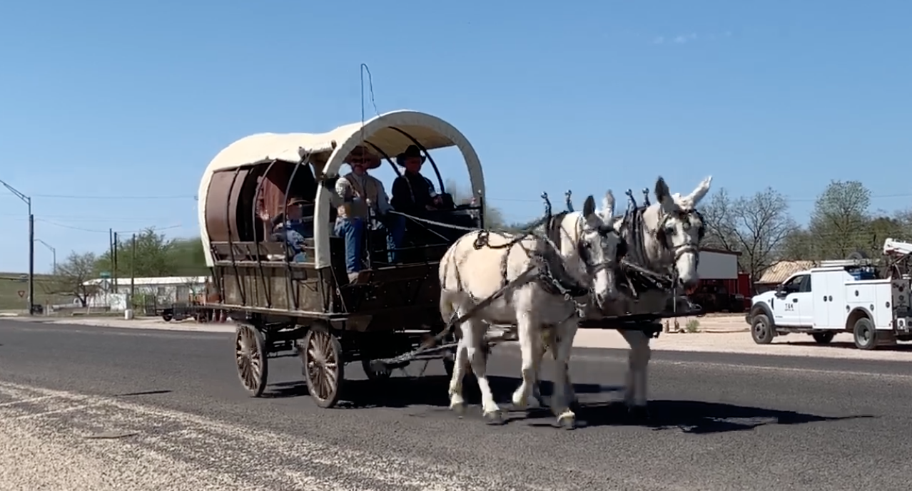 Santa Fe Trail Ride Enters San Angelo Santa Fe Trail Ride Enters San Angelo