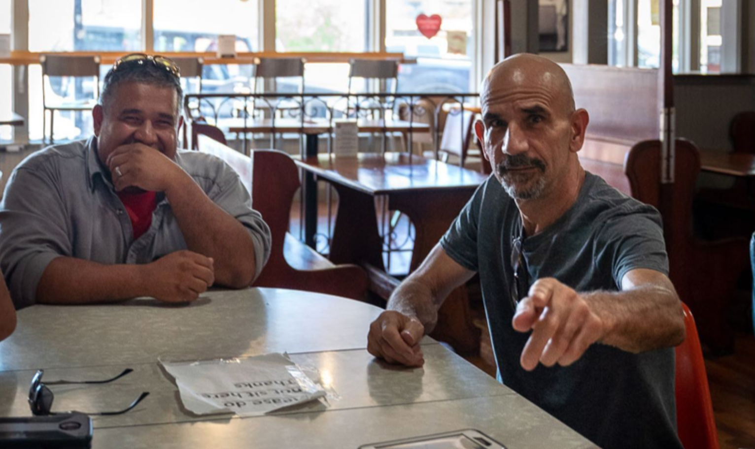 Steve Stango at Stango's Coffee Shop