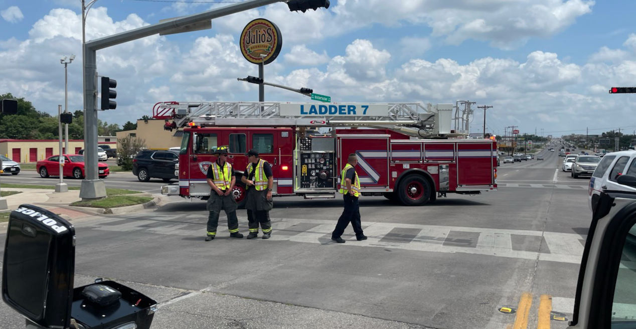 Crash Involving a Pedestrian on Knickerbocker and Parkview