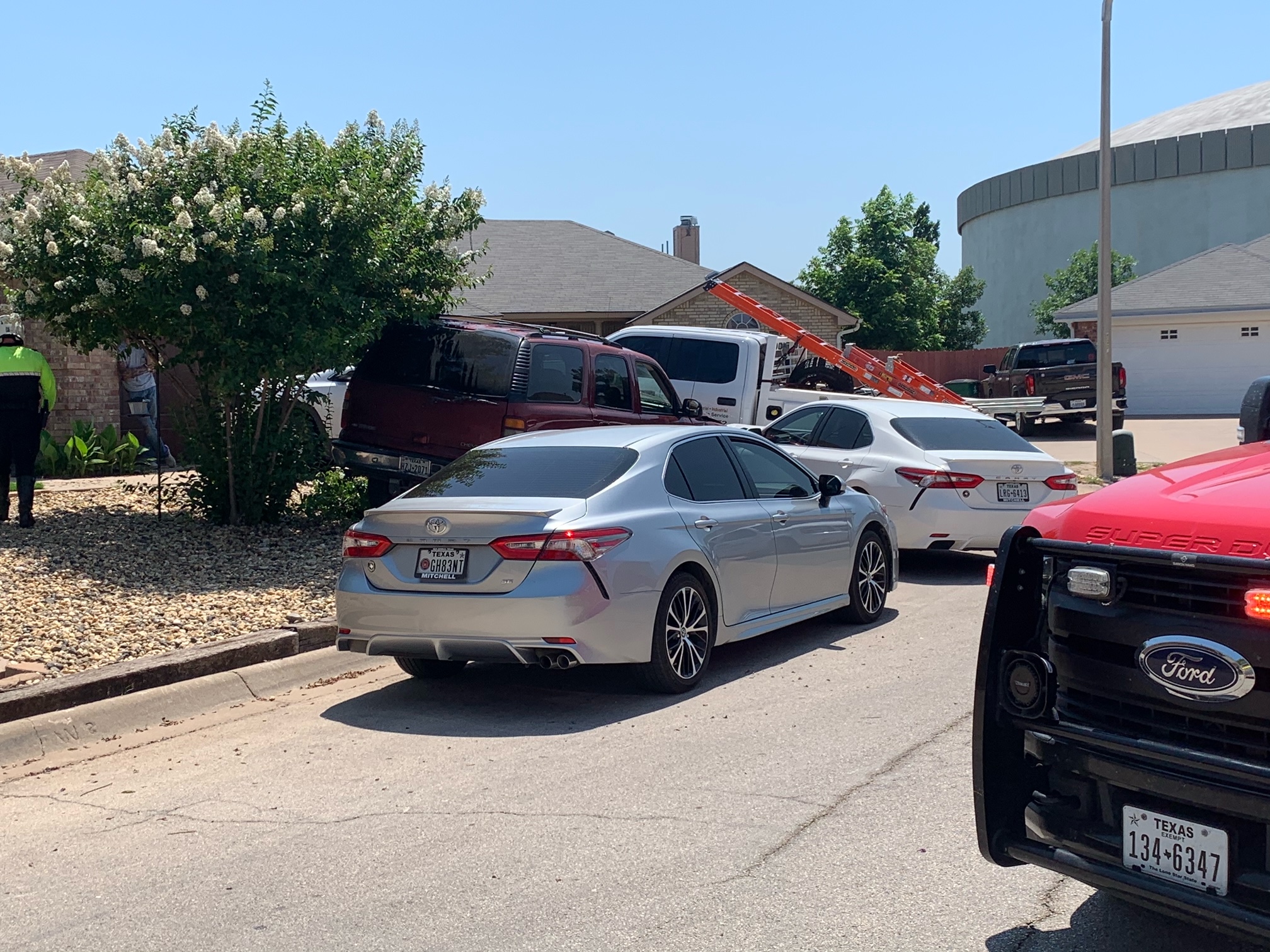 Four Car Crash on Green Meadow (LIVE! Photo/Matt Trammell) Four Car Crash on Green Meadow (LIVE! Photo/Matt Trammell)