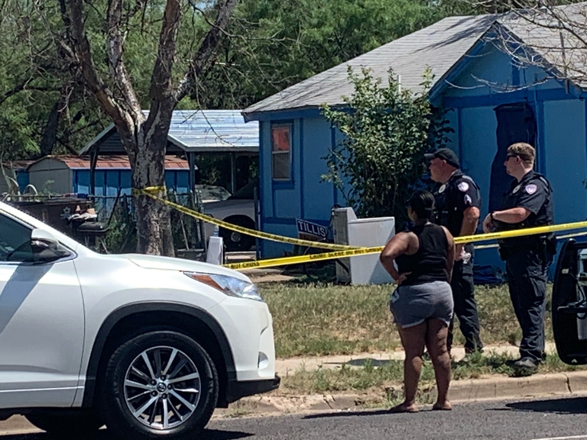 Crime Scene 19th street June 2021 (LIVE! Photo/Matt Trammell)