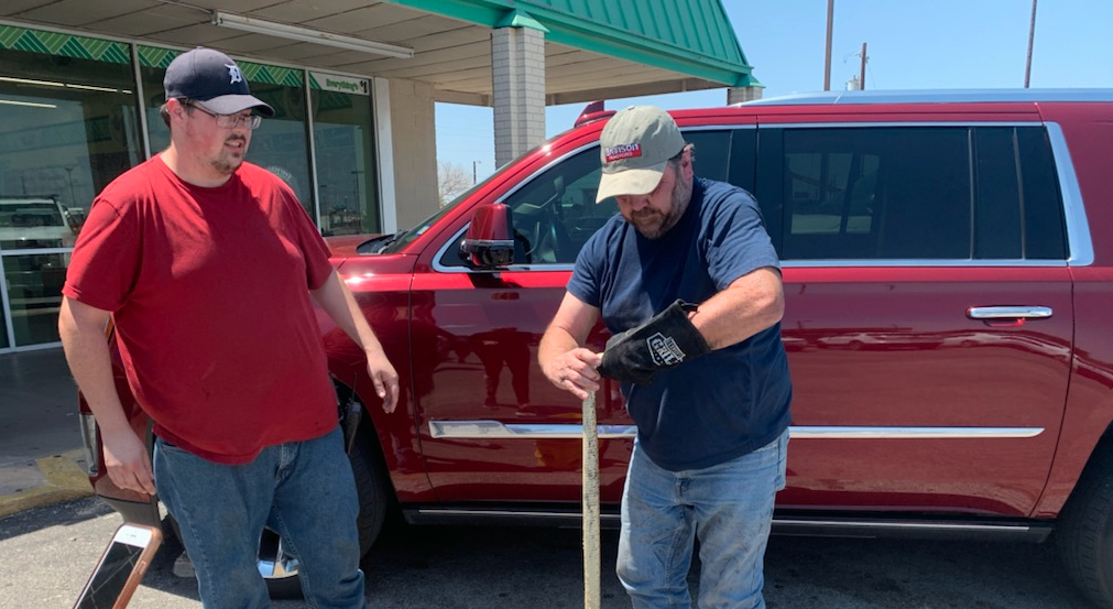 Gigantic Snake Captured in the Dollar Tree Parking Lot