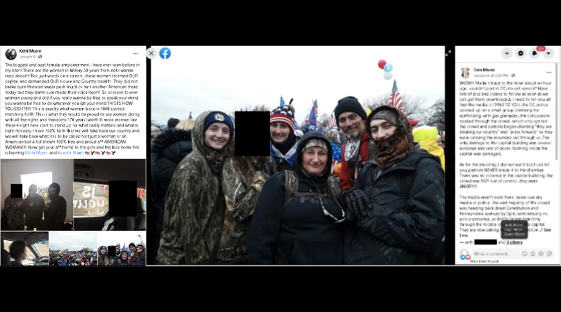 Screenshot from Thomas & Kelsi Munn's Facebook | FBI Screenshot from Thomas & Kelsi Munn's Facebook | FBI