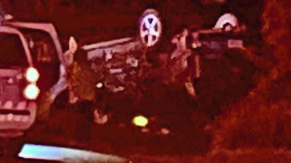 Rollover Crash on N. Bryant on July 24, 2021