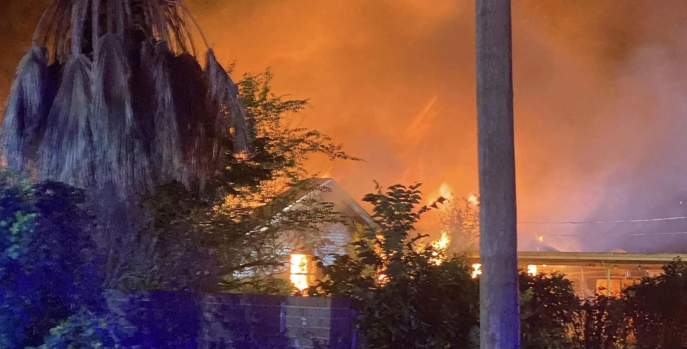 House Fire Deep in Lake View