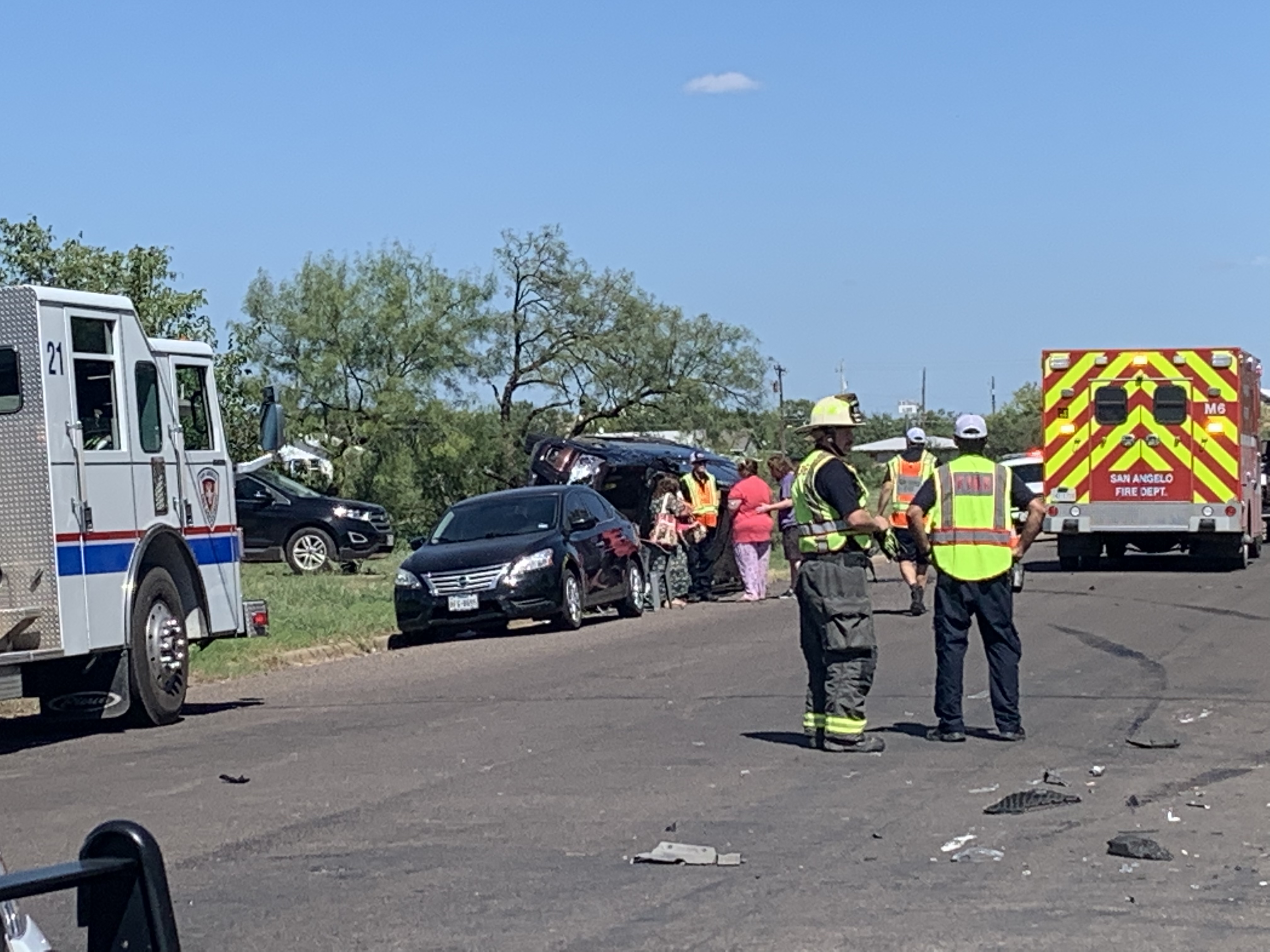 Rollover Crash on 42nd and Travis