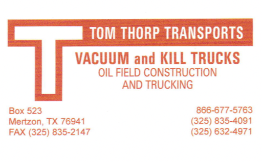 Tom Thorp Transports Tom Thorp Transports