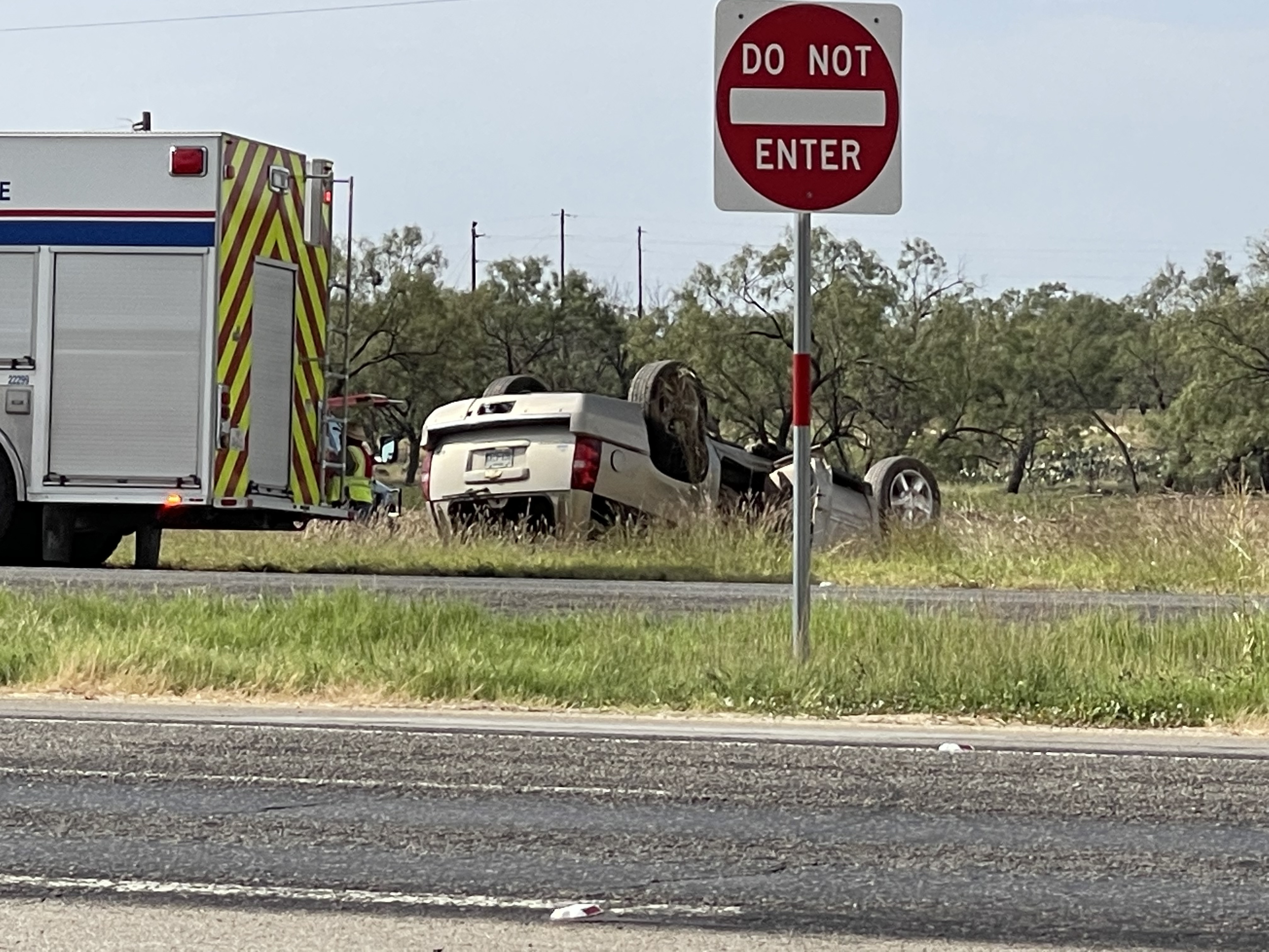 Rollover Crash on Hwy 277 N. Sep. 28 Rollover Crash on Hwy 277 N. Sep. 28