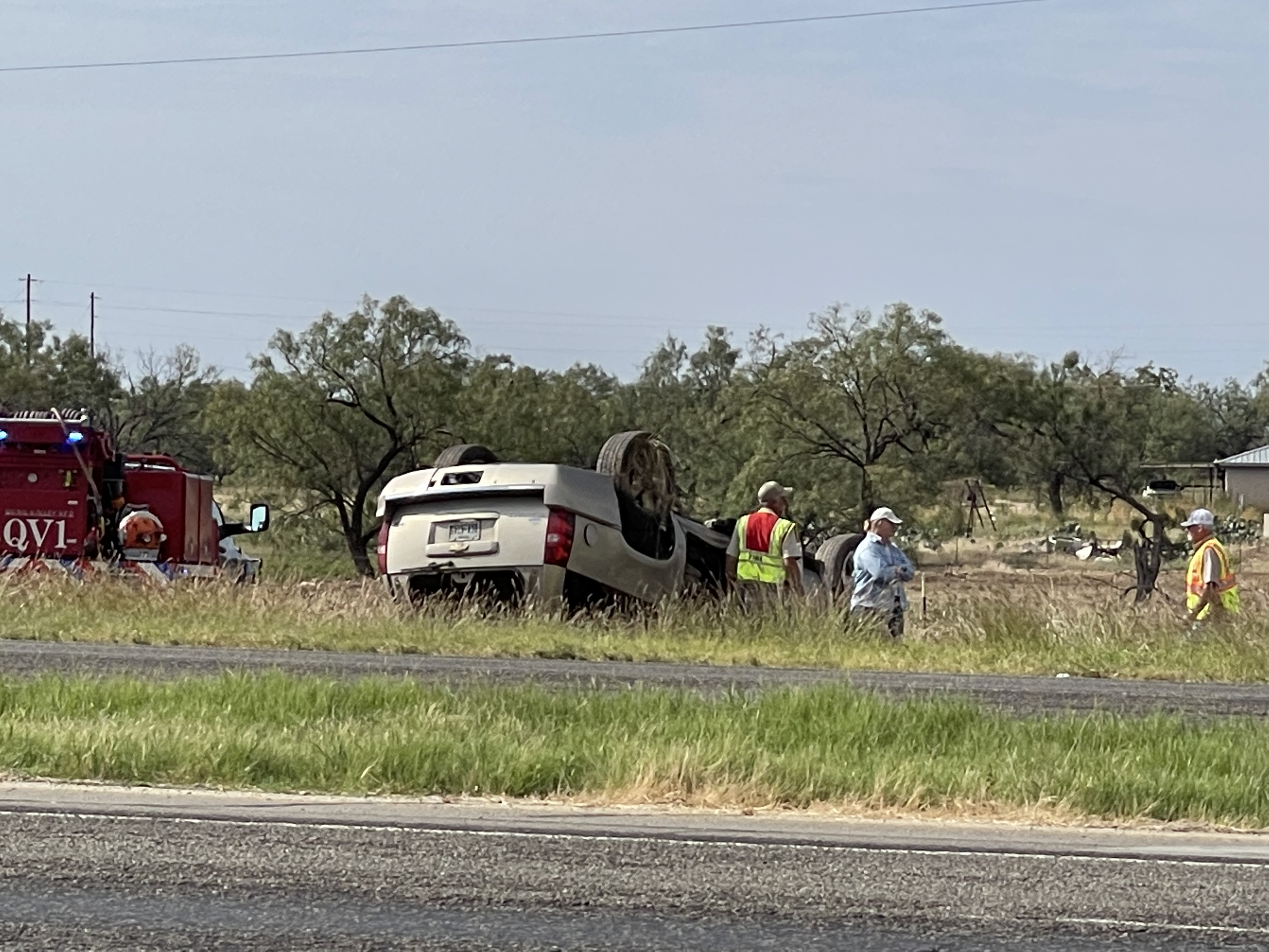 Rollover Crash on Hwy 277 N. Sep. 28 Rollover Crash on Hwy 277 N. Sep. 28