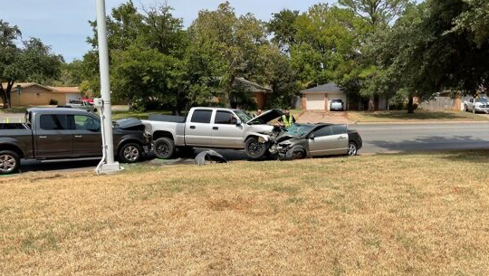 Crash at Southwest and Brookhollow
