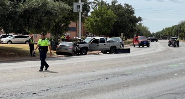 Crash at Southwest and Brookhollow