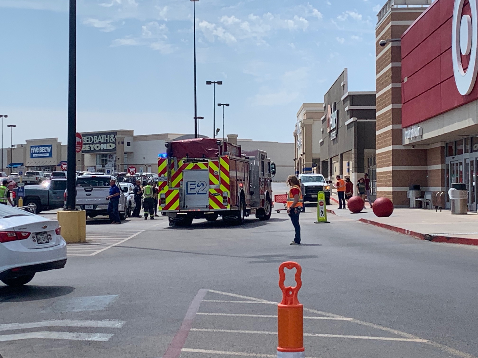 Tahoe/Pedestrian Crash at Target (LIVE! Photo/Matt Trammell) Tahoe/Pedestrian Crash at Target (LIVE! Photo/Matt Trammell)