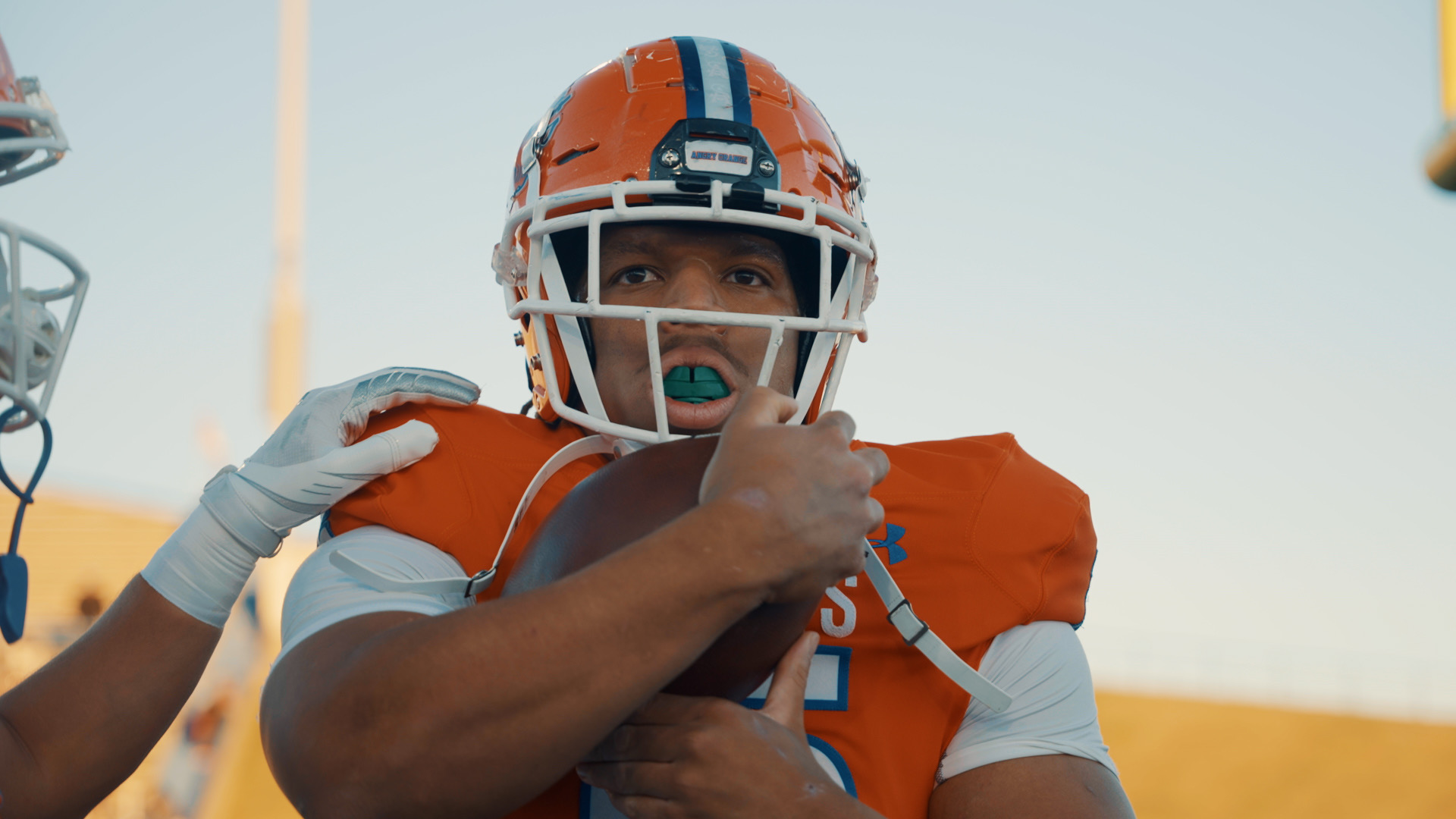 Darius Floyd, running back for the 2021 San Angelo Central Bobcats