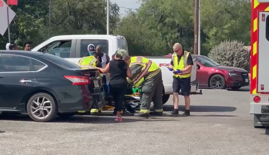 Crash 19th and N. Bryant on Oct. 12, 2021