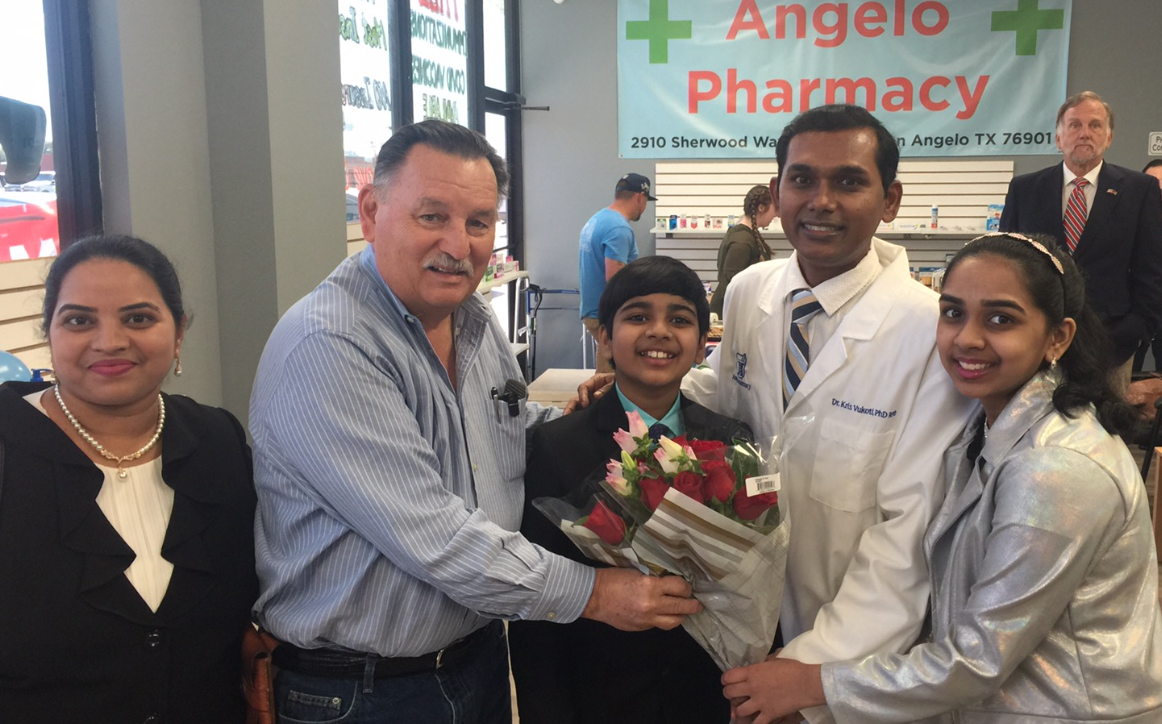 Councilman Harry Thomas and the Vukoti's