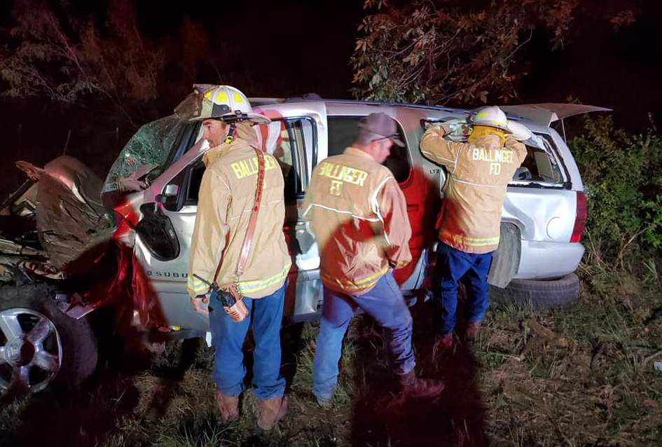 Major Crash in Ballinger on Oct. 24, 2021