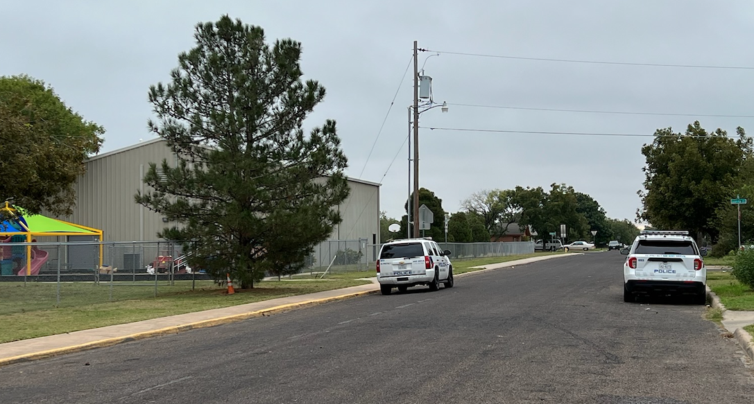 Crime Scene Across from Alta Loma Elementary