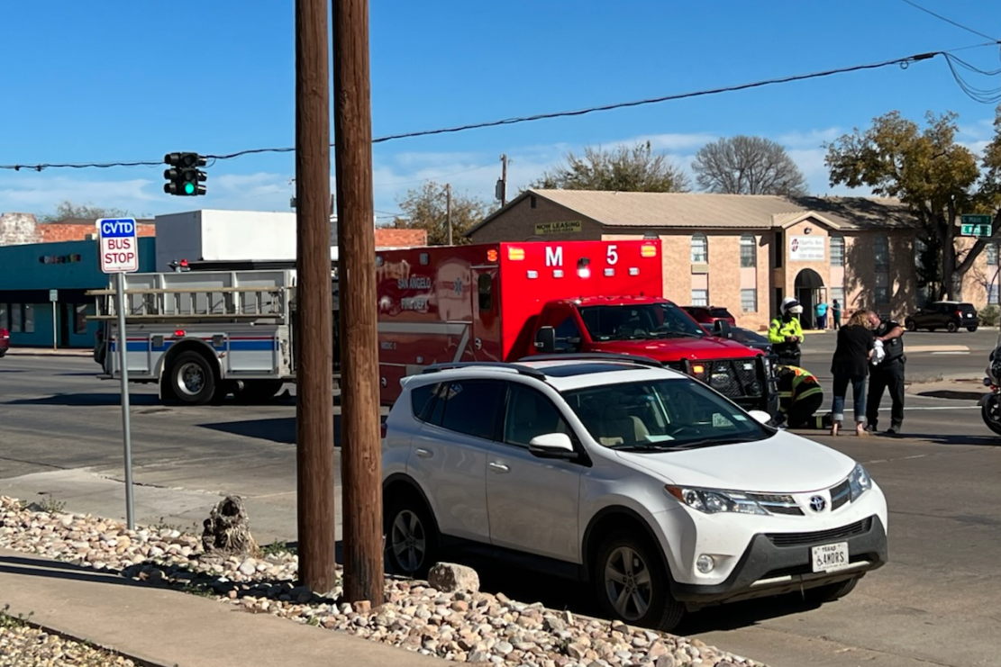 75-Year-Old in a Wheelchair Struck by Car While Crossing the Street in Downtown San Angelo