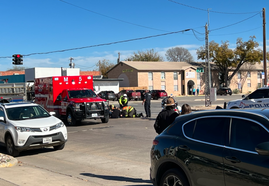 75-Year-Old in a Wheelchair Struck by Car While Crossing the Street in Downtown San Angelo
