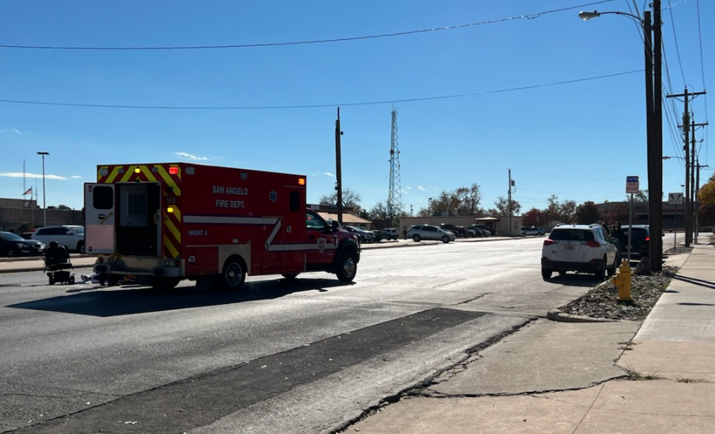 75-Year-Old in a Wheelchair Struck by Car While Crossing the Street in Downtown San Angelo
