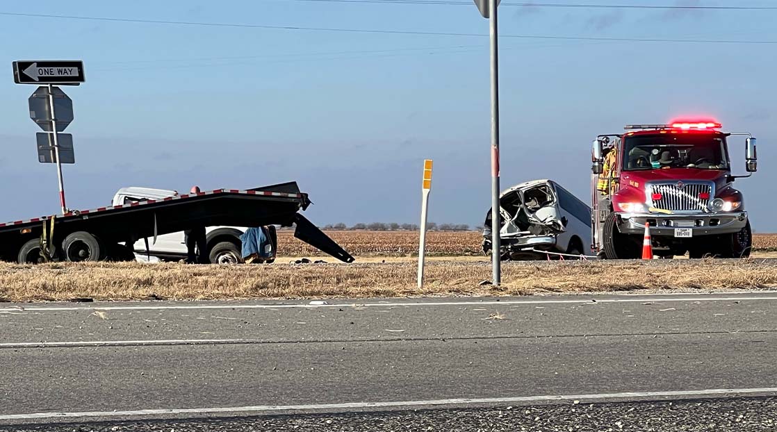 Fatal Crash 7 Miles East of Wall