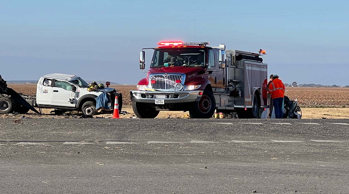 Fatal Crash 7 Miles East of Wall