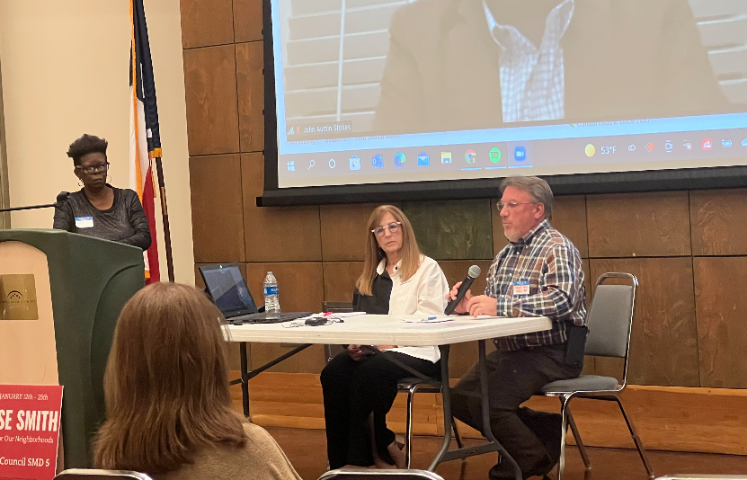 Karen Hesse-Smith (L) Dr. Bryan Angle (R) Karen Hesse-Smith (L) Dr. Bryan Angle (R)