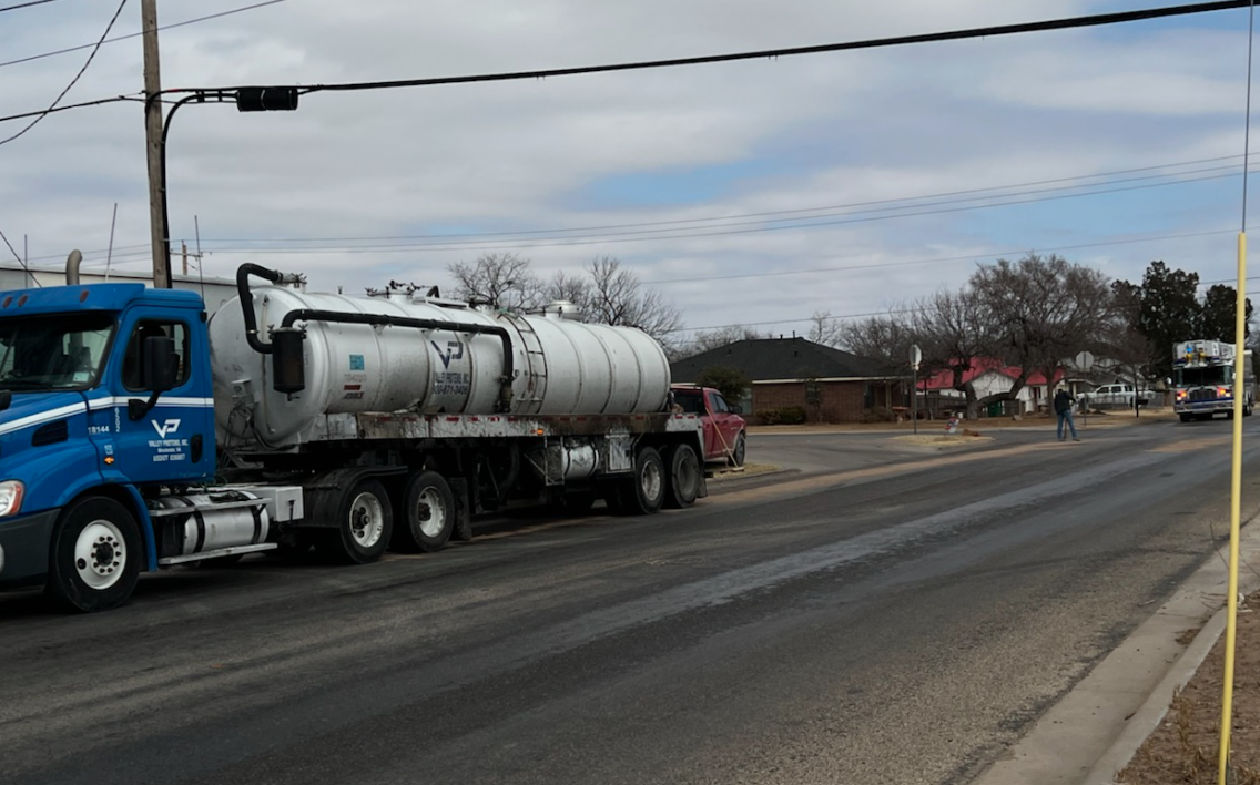 Oil Spill in East San Angelo Oil Spill in East San Angelo