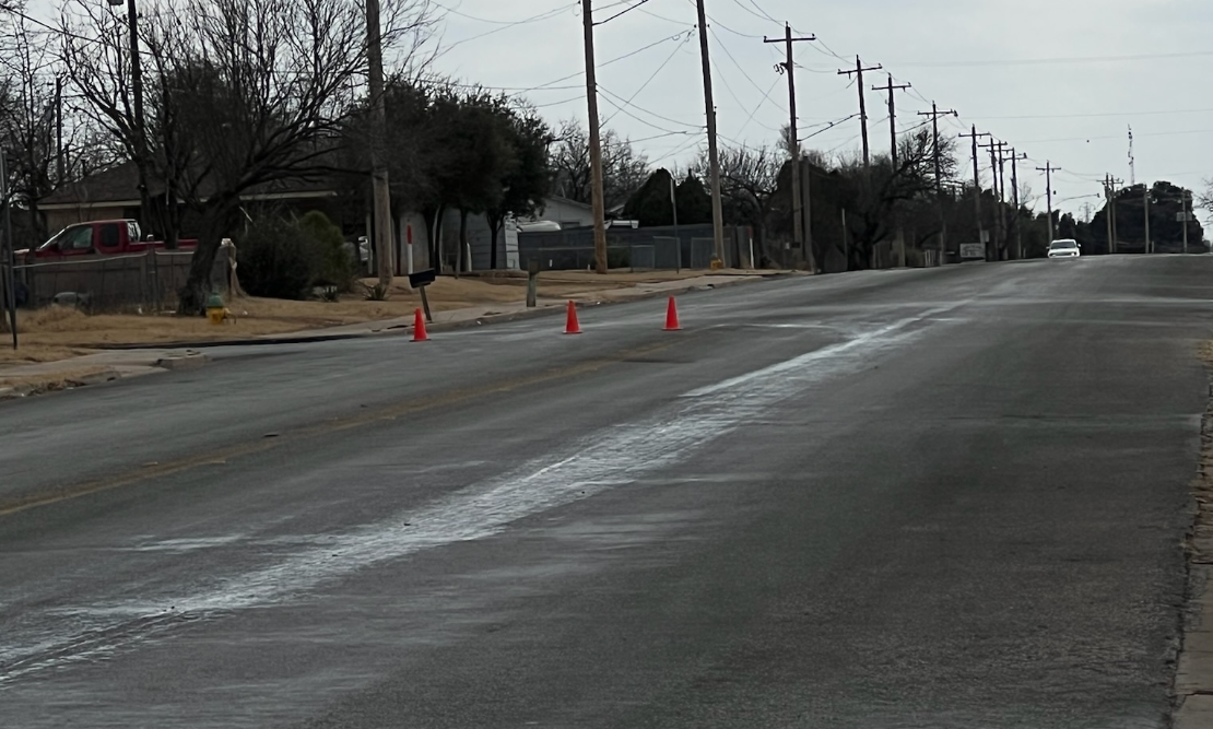 Oil Spill in East San Angelo Oil Spill in East San Angelo