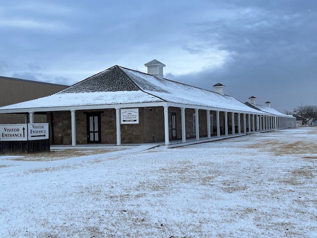 Snow at Ft. Concho Feb. 2022 (LIVE! Photo/Yantis Green) Snow at Ft. Concho Feb. 2022 (LIVE! Photo/Yantis Green)