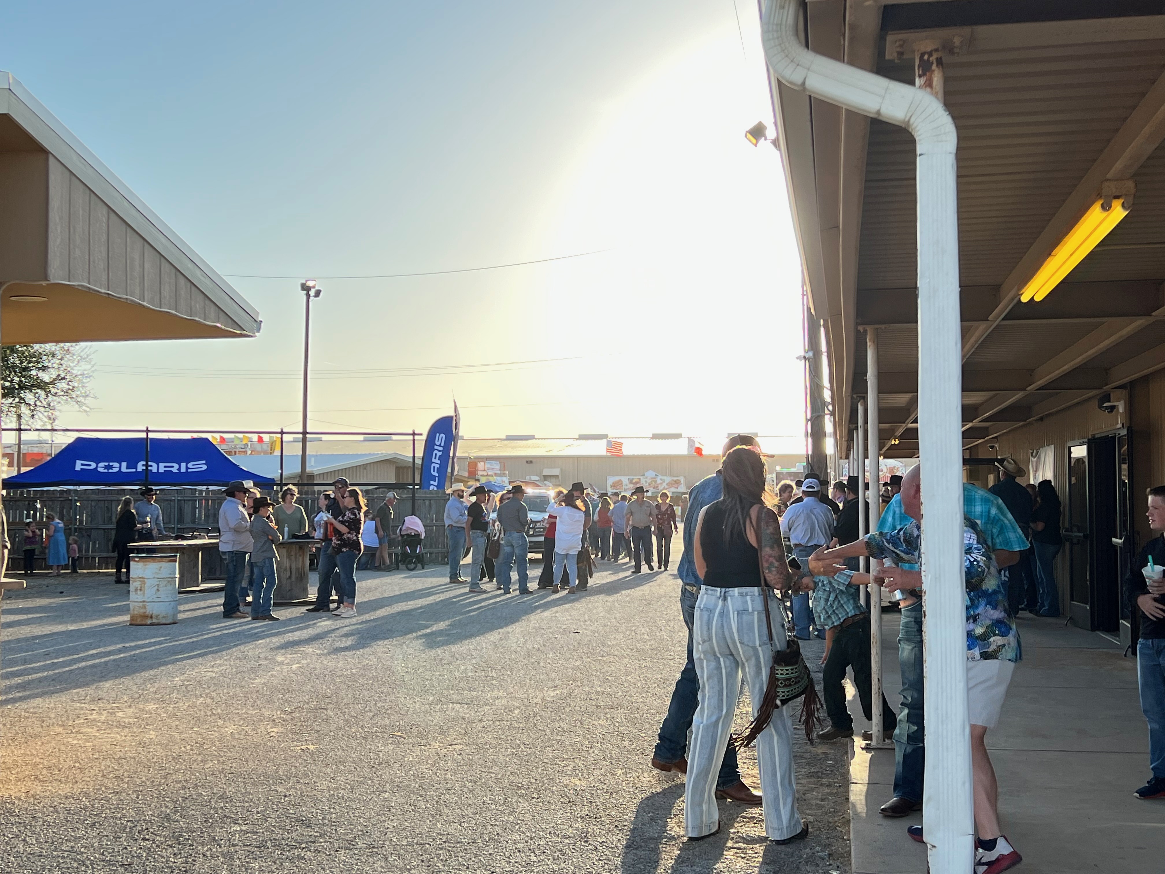 The outside exhibits at the 2022 San Angelo Rodeo The outside exhibits at the 2022 San Angelo Rodeo