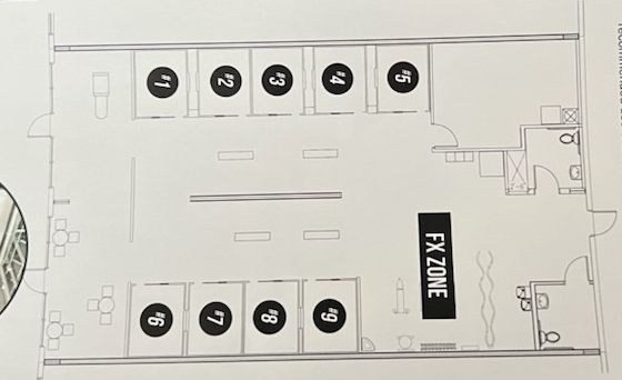 Hotworx Floor Layout
