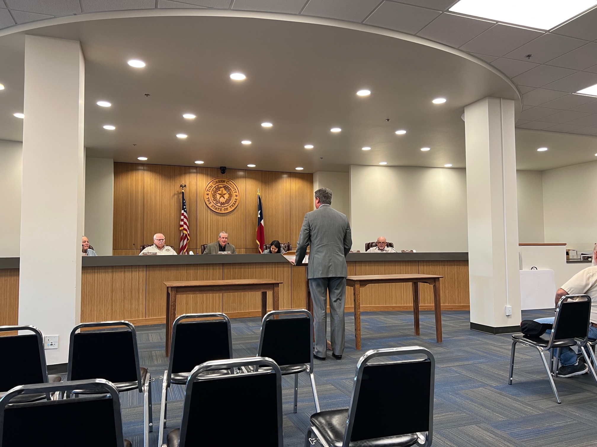 Tom Green County Commissioners Appoint Andrew Graves County Judge
