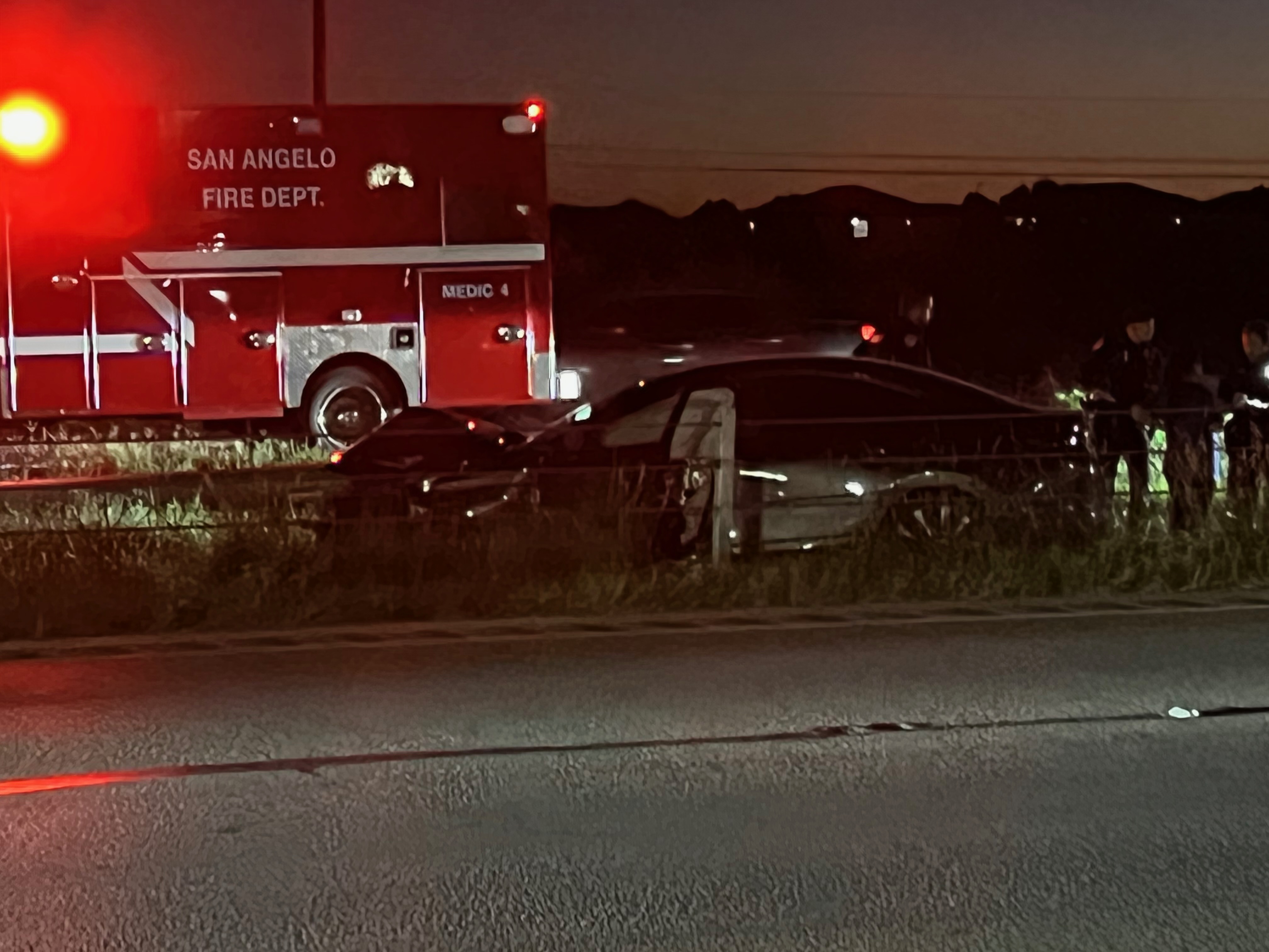 Crash on Loop 306 Near Sunset Exit on Oct. 26, 2022