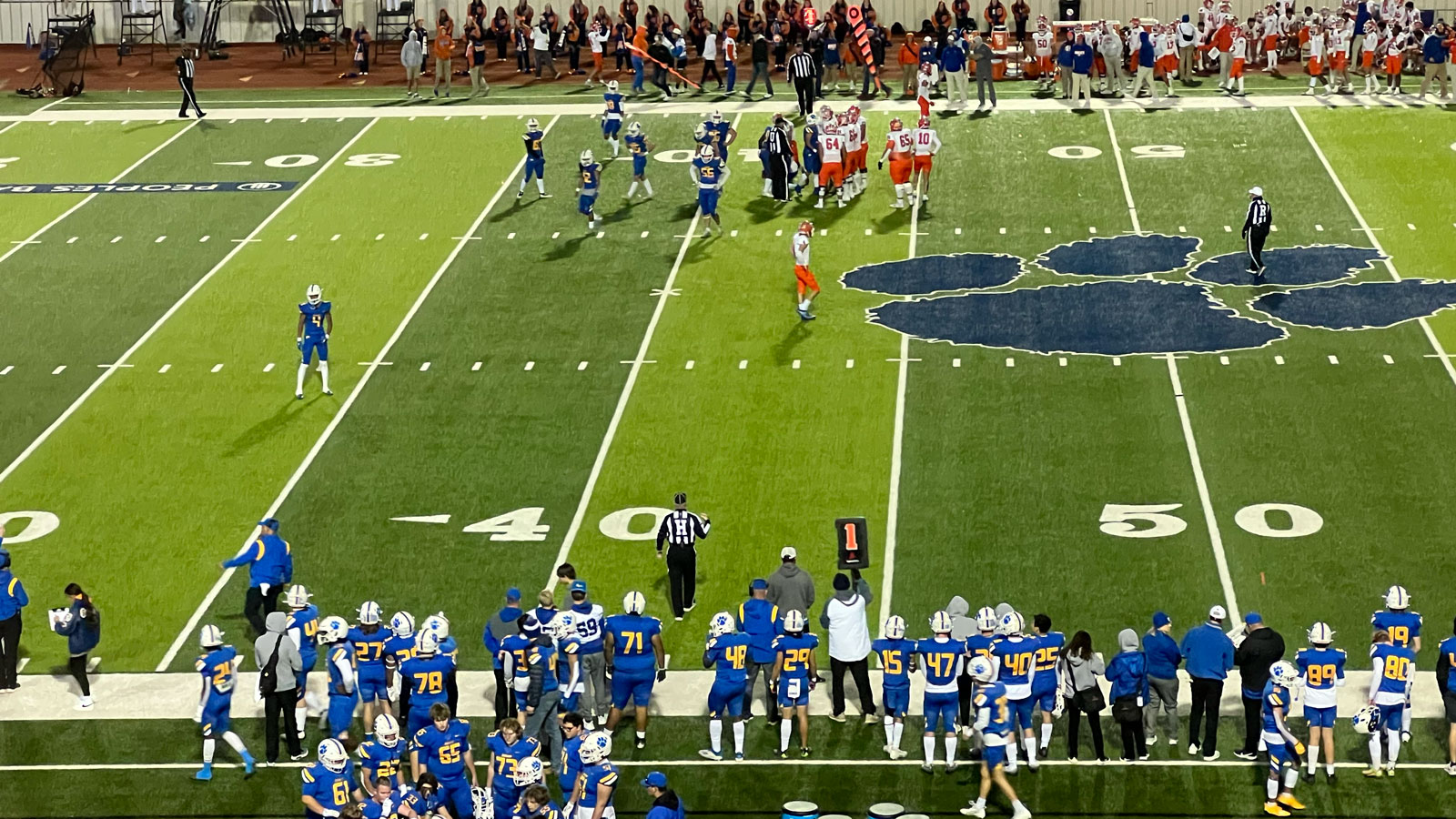 San Angelo Central at Wolfforth Frenship on Nov 4, 2022